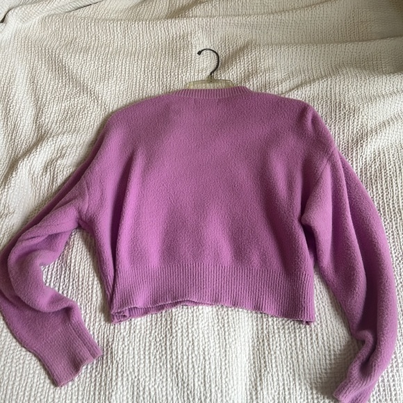 Pink Bershka Crew Neck Sweater - Picture 4 of 4